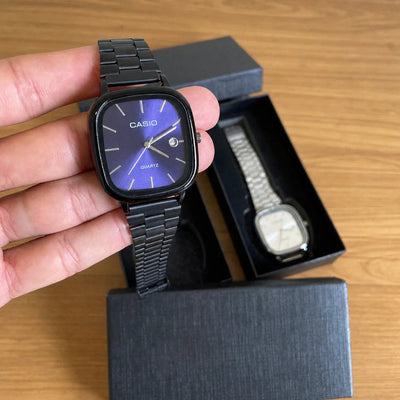 Vintage Casio - Black with Blue