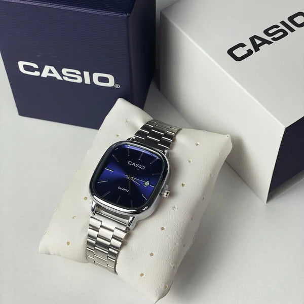 Vintage Casio - Silver with Blue