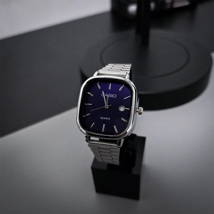 Casio Vintage Watch Silver - Blue