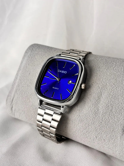 Casio Vintage Watch Silver - Blue