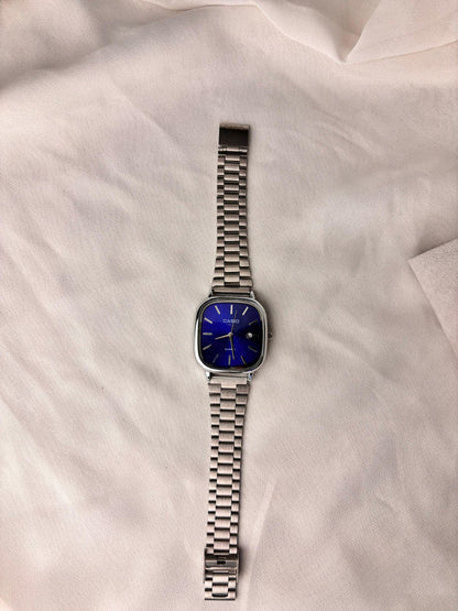 Casio Vintage Watch Silver - Blue